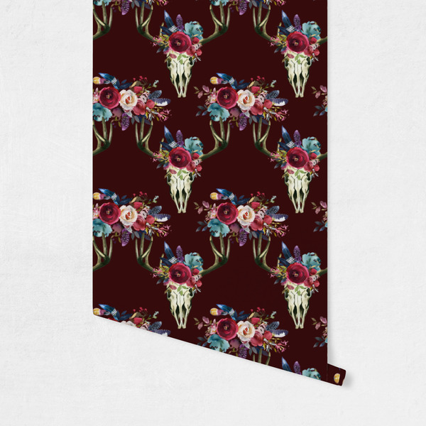 Boho Wallpaper on Wall