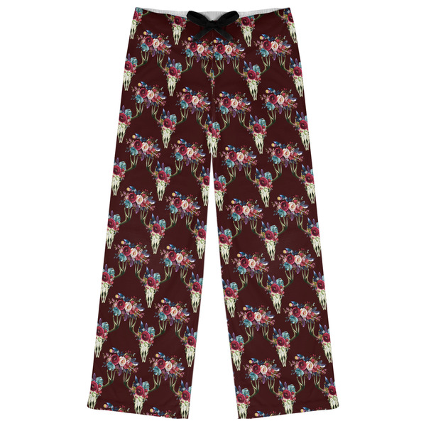 Custom Boho Womens Pajama Pants - L