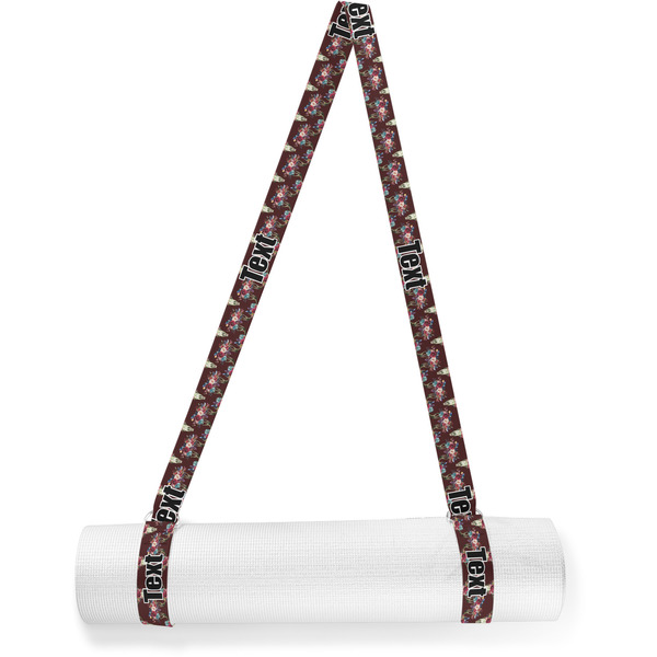 Custom Boho Yoga Mat Strap (Personalized)