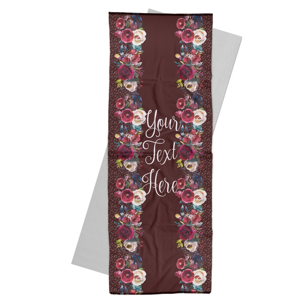 Custom Boho Yoga Mat Towel (Personalized)