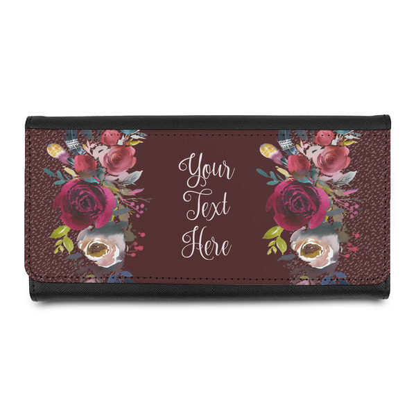 Custom Boho Leatherette Ladies Wallet (Personalized)