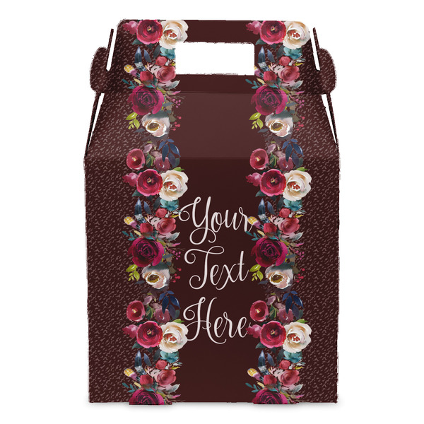 Boho Gable Favor Box - Front