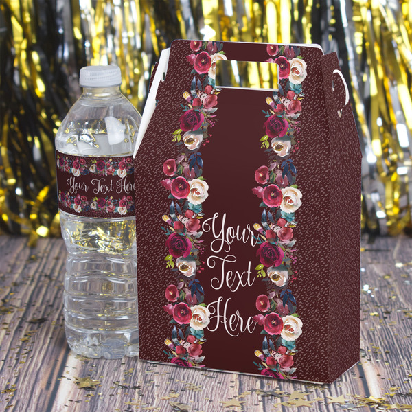Boho Gable Favor Box - In Context