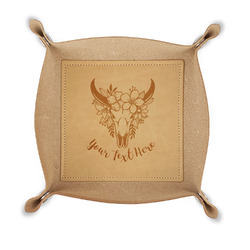 Boho Genuine Leather Dice Tray (Personalized)