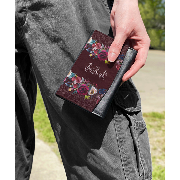 Boho Genuine Leather Womens Wallet - In Context