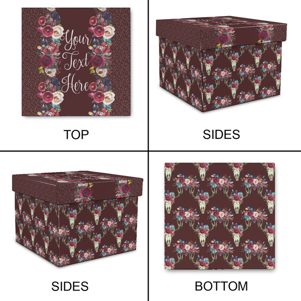 Boho Gift Boxes with Lid - Canvas Wrapped - Small - Approval