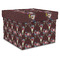Boho Gift Boxes with Lid - Canvas Wrapped - XX-Large - Front/Main