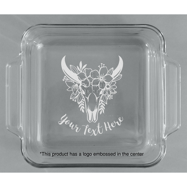 Boho Glass Cake Dish - APPROVAL (8x8)