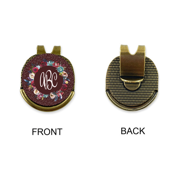 Boho Golf Ball Hat Clip Marker - Apvl - GOLD