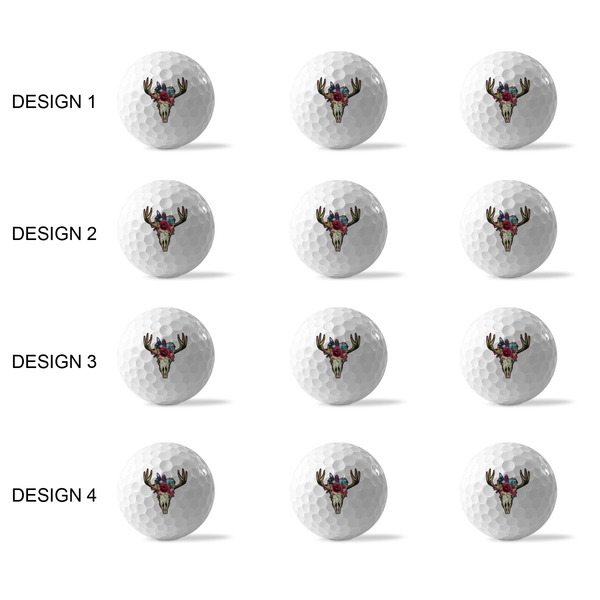 Boho Golf Balls - Generic - Set of 12 - APPROVAL
