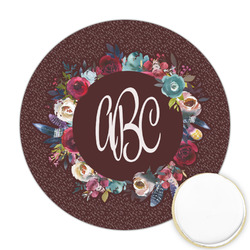 Boho Printed Cookie Topper - Round (Personalized)