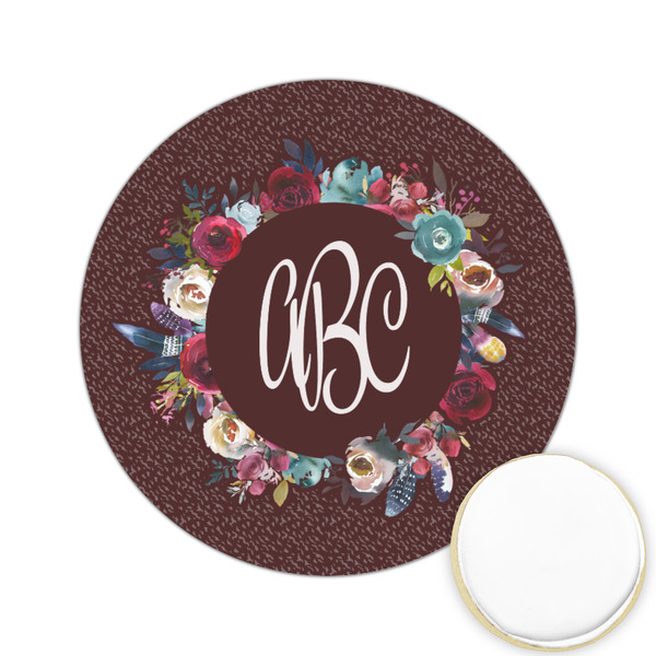 Custom Boho Printed Cookie Topper - 2.15" (Personalized)