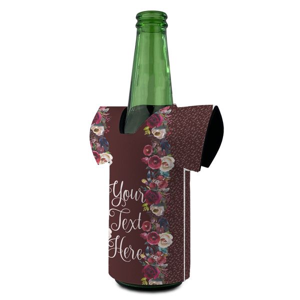 Boho Jersey Bottle Cooler - ANGLE (on bottle)