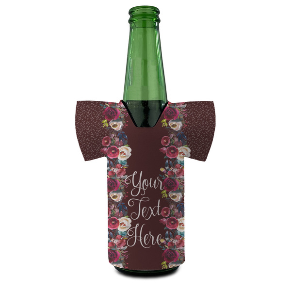 Boho Jersey Bottle Cooler - Set of 4 - FRONT (on bottle)