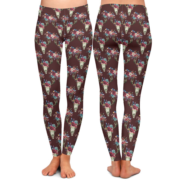 Boho Ladies Leggings - Front and Back