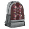 Boho Large Backpack - Gray - Angled View