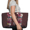 Boho Large Rope Tote Bag - In Context View
