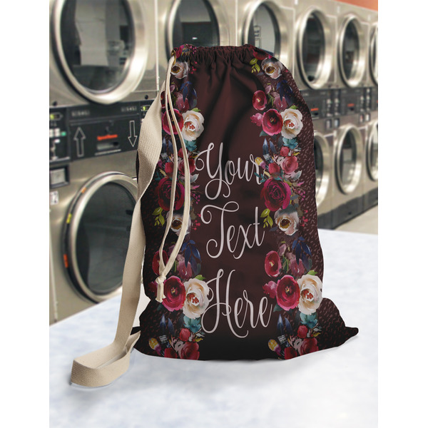 Boho Laundry Bag in Laundromat