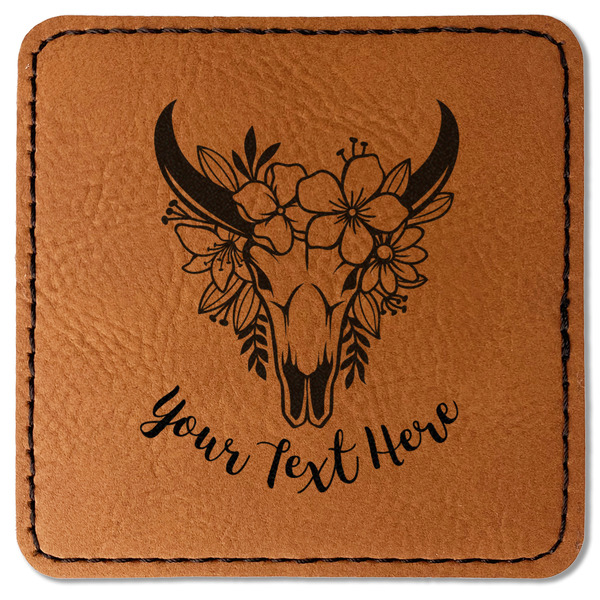 Boho Leatherette Patches - Square