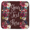 Boho Memory Foam Bath Mat - 48"x48" (Personalized)