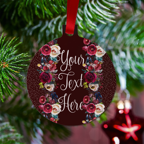 Boho Metal Ball Ornament - Lifestyle