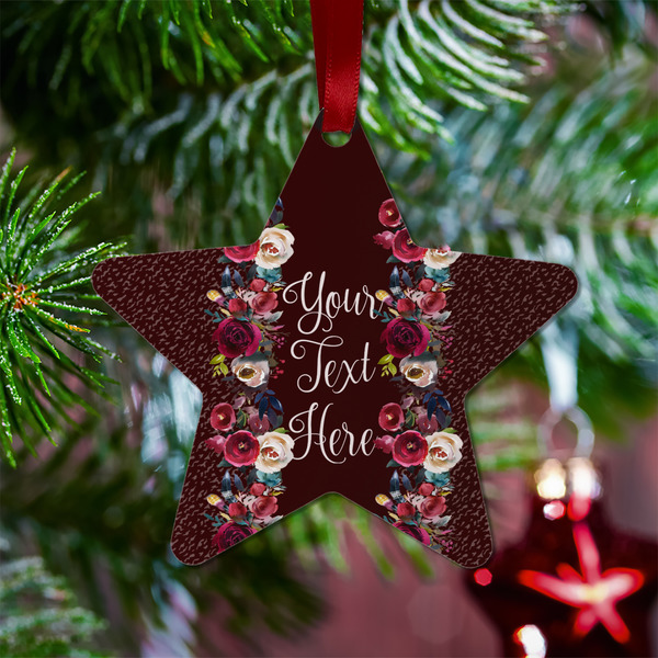 Boho Metal Star Ornament - Lifestyle