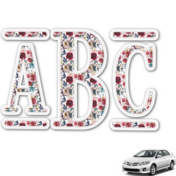 Boho Monogram Car Decal (Personalized)