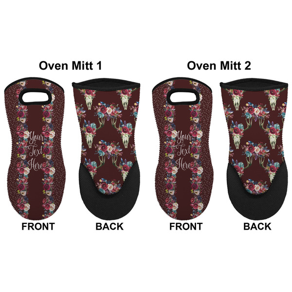 Boho Neoprene Oven Mitt - Set of 2 - Approval