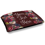 Boho Dog Bed w/ Name or Text