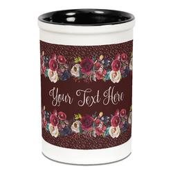 Boho Ceramic Pencil Holders - Black