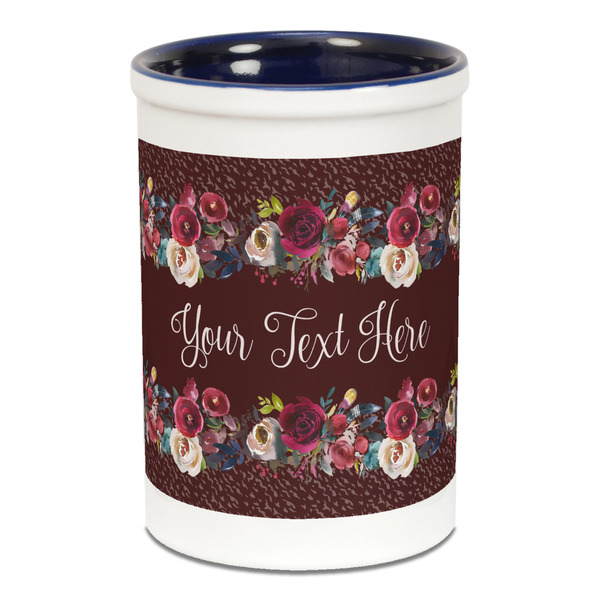 Boho Pencil Holder - Blue