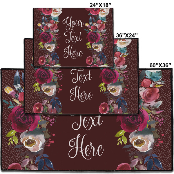 Boho Personalized Door Mat - Group Parent IMF