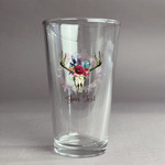 Boho Pint Glass - Full Color Logo (Personalized)