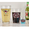 Boho Pint Glass - Two Content - In Context