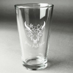 Boho Pint Glass - Engraved (Single) (Personalized)