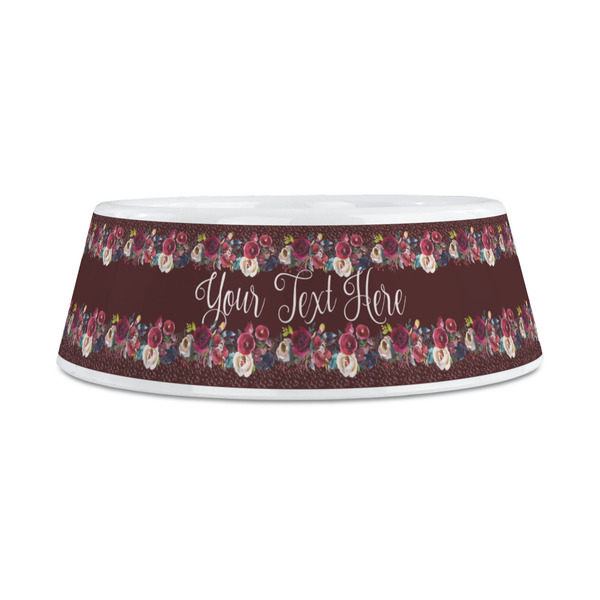 Boho Plastic Dog Bowls - Medium - FRONT