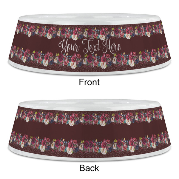 Boho Plastic Pet Bowls - Large - APPROVAL