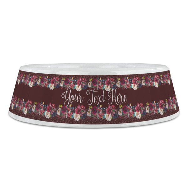 Boho Plastic Pet Bowls - Large - FRONT