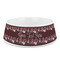 Boho Plastic Dog Bowl (Personalized)