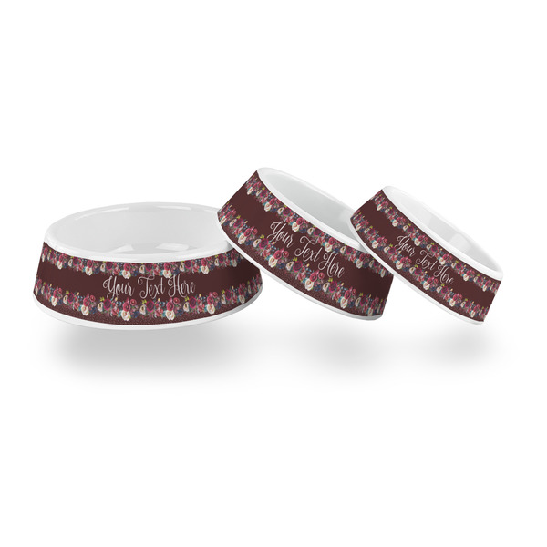 Boho Plastic Pet Bowls - PARENT MAIN