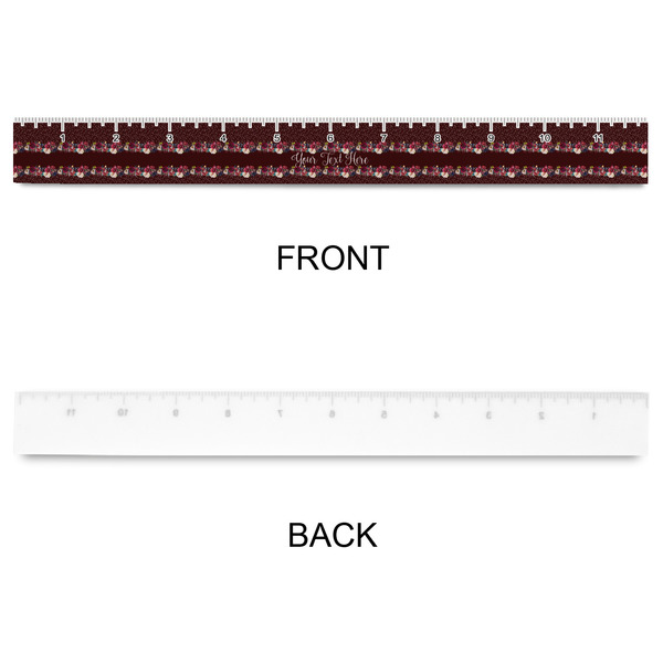 Boho Plastic Ruler - 12" - APPROVAL