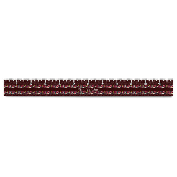 Boho Plastic Ruler - 12" - FRONT