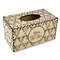 Boho Rectangle Tissue Box Covers - Wood - Front