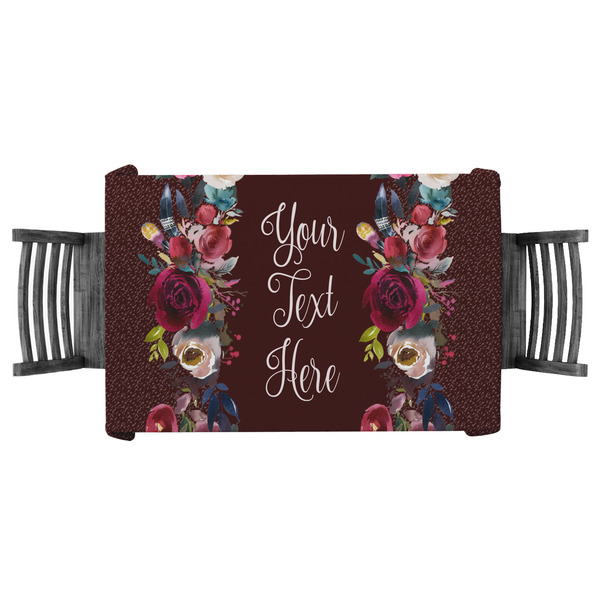 Custom Boho Tablecloth - 58"x58" (Personalized)