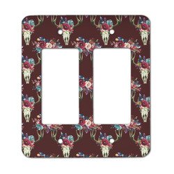 Boho Rocker Style Light Switch Cover - Two Switch