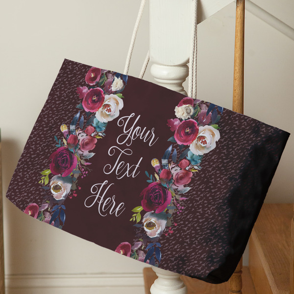 Boho Large Rope Tote - Life Style