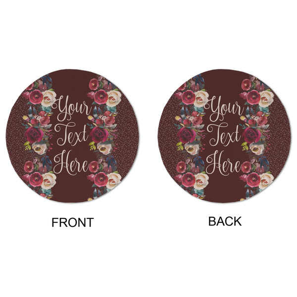 Boho Round Linen Placemats - APPROVAL (double sided)