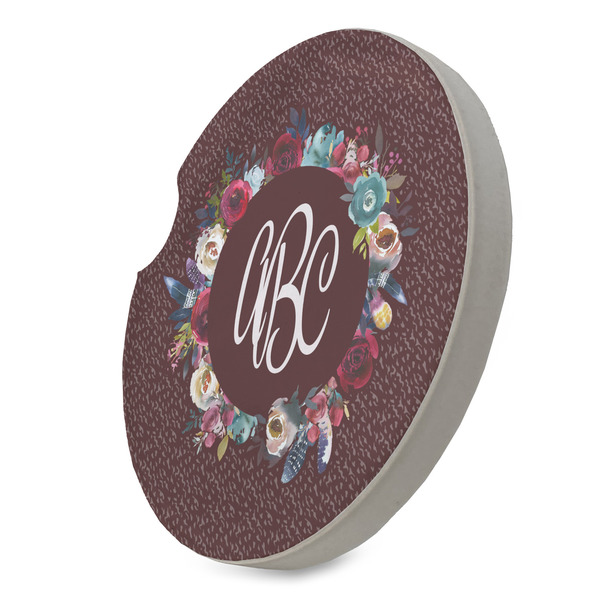 Boho Sandstone Car Coaster - STANDING ANGLE