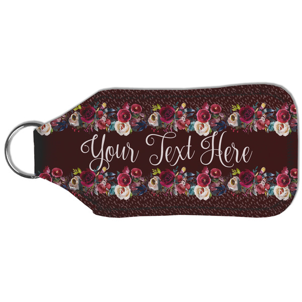Boho Sanitizer Holder Keychain - Large (Back)