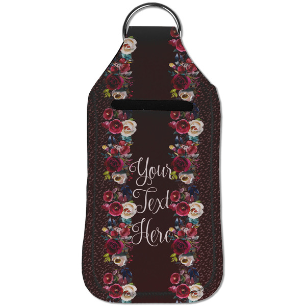 Boho Sanitizer Holder Keychain - Large (Front)